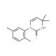 1-(2,5-Dimethylphenyl)-4,4-dimethyl-1,4-dihydropyrimidine-2-thiol - chemical structure image