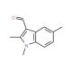 1,2,5-Trimethyl-1H-indole-3-carbaldehyde - chemical structure image