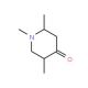 1,2,5-trimethylpiperidin-4-one (CAS 7516-33-8) - chemical structure image