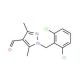 1-(2,6-dichlorobenzyl)-3,5-dimethyl-1H-pyrazole-4-carbaldehyde - chemical structure image