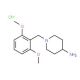 1-(2,6-Dimethoxybenzyl)piperidin-4-aminehydrochloride - chemical structure image