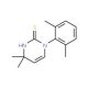 1-(2,6-Dimethylphenyl)-4,4-dimethyl-1,4-dihydropyrimidine-2-thiol - chemical structure image