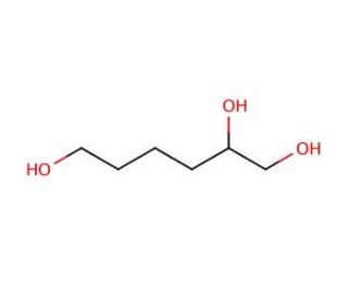 1,2,6-Hexanetriol (CAS 106-69-4) - chemical structure image