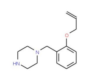 1-[2-(Allyloxy)benzyl]piperazine - chemical structure image