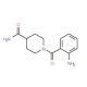 1-(2-aminobenzoyl)piperidine-4-carboxamide - chemical structure image