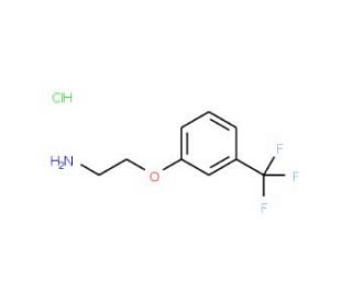 1-(2-aminoethoxy)-3-(trifluoromethyl)benzene hydrochloride - chemical structure image