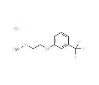 1-[2-(Aminooxy)ethoxy]-3-(trifluoromethyl)benzenehydrochloride (CAS 113211-36-2) - chemical structure image