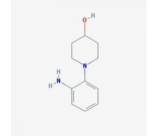 1-(2-aminophenyl)piperidin-4-ol - chemical structure image