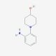 1-(2-aminophenyl)piperidin-4-ol - chemical structure image