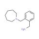 1-[2-(azepan-1-ylmethyl)phenyl]methanamine - chemical structure image