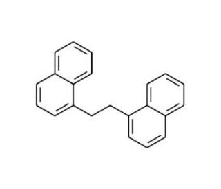 1,2-Bis(1-naphthyl)ethane (CAS 15374-45-5) - chemical structure image