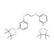 1,2-Bis(3-(4,4,5,5-tetramethyl-1,3,2-dioxaborolan-2-yl)phenoxy)ethane (CAS 1073353-94-2) - chemical structure image
