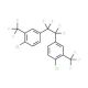 1,2-Bis-[4-chloro-3-(trifluoromethyl)phenyl]tetrafluoroethane - chemical structure image