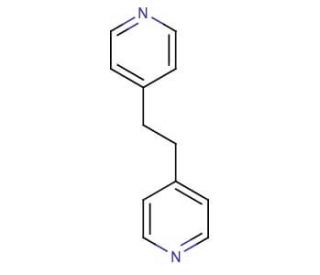 1,2-Bis(4-pyridyl)ethane (CAS 4916-57-8) - chemical structure image
