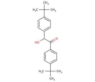 1,2-bis(4-tert-butylphenyl)-2-hydroxyethanone - chemical structure image
