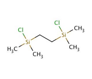 1,2-Bis(chlorodimethylsilyl)ethane (CAS 13528-93-3) - chemical structure image