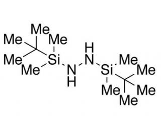 1,2-Bis-(tert-butyldimethylsilyl)hydrazine (CAS 10000-20-1) - chemical structure image