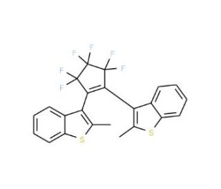 1,2-Bis[2-methylbenzo[b]thiophen-3-yl]-3,3,4,4,5,5-hexafluoro-1-cyclopentene (CAS 137814-07-4) - chemical structure image