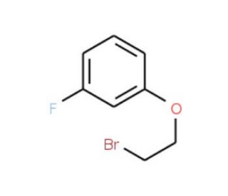 1-(2-bromoethoxy)-3-fluorobenzene - chemical structure image
