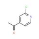 1-(2-Chloro-4-pyridinyl)-1-ethanone (CAS 23794-15-2) - chemical structure image