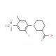 1-[2-Chloro-5-methyl-4-(methylsulfonyl)phenyl]-piperidine-3-carboxylic acid - chemical structure image