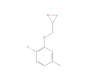 1-(2-Chloro-5-methylphenoxy)-2,3-epoxypropane (CAS 53732-26-6) - chemical structure image