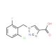 1-(2-Chloro-6-fluorobenzyl)-3-phenyl-1H-pyrazole-4-carbaldehyde - chemical structure image