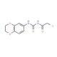 1-(2-Chloro-acetyl)-3-(2,3-dihydro-benzo[1,4]dioxin-6-yl)-urea - chemical structure image
