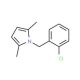 1-(2-Chloro-benzyl)-2,5-dimethyl-1H-pyrrole - chemical structure image