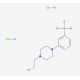1-(2-Chloro-ethyl)-4-(3-trifluoromethyl-phenyl)-piperazine dihydrochloride (CAS 670234-47-6) - chemical structure image