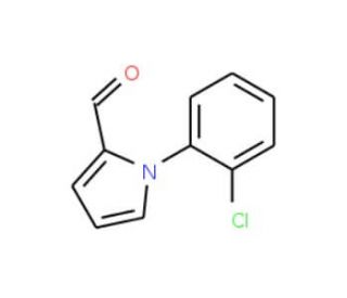 1-(2-Chloro-phenyl)-1H-pyrrole-2-carbaldehyde (CAS 124695-22-3) - chemical structure image