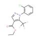 1-(2-Chloro-phenyl)-5-trifluoromethyl-1H-pyrazole-4-carboxylic acid ethyl ester - chemical structure image