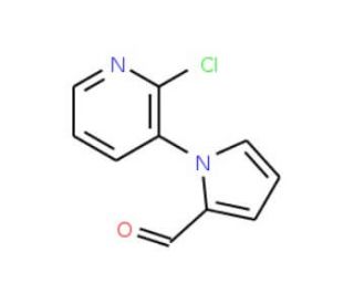 1-(2-Chloro-pyridin-3-yl)-1H-pyrrole-2-carbaldehyde - chemical structure image