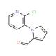 1-(2-Chloro-pyridin-3-yl)-1H-pyrrole-2-carbaldehyde - chemical structure image