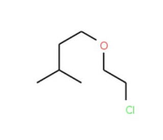 1-(2-chloroethoxy)-3-methylbutane - chemical structure image