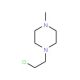 1-(2-Chloroethyl)-4-methylpiperazine hydrochloride (CAS 5753-26-4) - chemical structure image