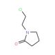 1-(2-chloroethyl)pyrrolidin-2-one (CAS 51333-90-5) - chemical structure image