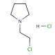 1-(2-Chloroethyl)pyrrolidine hydrochloride (CAS 7250-67-1) - chemical structure image