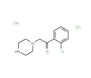 1-(2-chlorophenyl)-2-piperazin-1-ylethanone dihydrochloride - chemical structure image