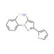 1-(2-chlorophenyl)-3-(2-furyl)-1H-pyrazol-5-amine - chemical structure image