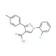 1-(2-chlorophenyl)-3-(4-methylphenyl)-1H-pyrazole-4-carboxylic acid - chemical structure image
