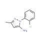 1-(2-Chlorophenyl)-3-methyl-1H-pyrazol-5-amine - chemical structure image
