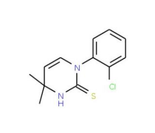 1-(2-Chlorophenyl)-4,4-dimethyl-1,4-dihydropyrimidine-2-thiol - chemical structure image