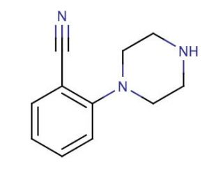 1-(2-Cyanophenyl)piperazine (CAS 111373-03-6) - chemical structure image