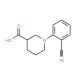 1-(2-Cyanophenyl)piperidine-3-carboxylic acid - chemical structure image