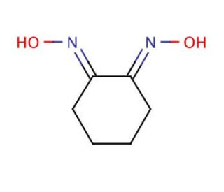 1,2-Cyclohexanedione dioxime (CAS 492-99-9) - chemical structure image