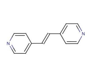 1,2-Di(4-pyridyl)ethylene (CAS 13362-78-2) - chemical structure image