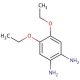 1,2-Diamino-4,5-ethoxybenzene hydrochloride (CAS 86723-14-0 (free base)) - chemical structure image