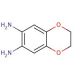 1,2-Diamino-4,5-ethylenedioxybenzene, Dihydrochloride (CAS 73448-02-9) - chemical structure image