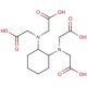 1,2-Diaminocyclohexanetetraacetic acid tetrasodium salt solution (CAS 18763-65-0) - chemical structure image